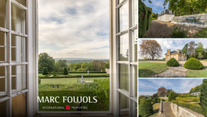 Propriété d'exception dans l’Oise avec vue panoramique sur un parc sculpté, symbole du raffinement et de l’élégance des plus belles propriétés présentées en ce début d'année.